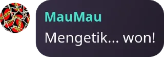 Sticker from Mengetik...