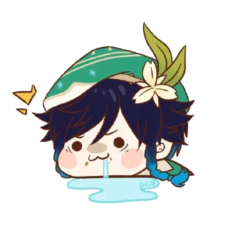 🤤 emoji Genshin Impact Drool Telegram sticker 8 of 31