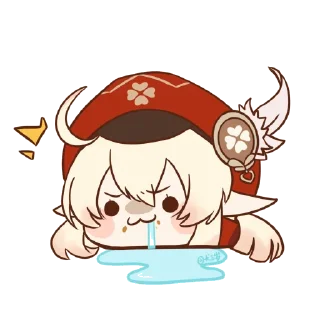 🤤 emoji Genshin Impact Drool Telegram sticker 9 of 31