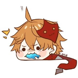 🤤 emoji Genshin Impact Drool Telegram sticker 18 of 31