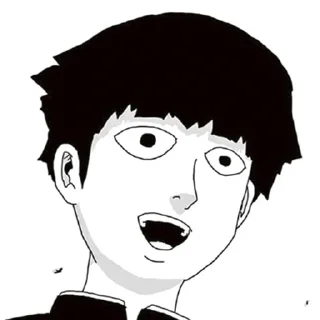 Sticker from Mob psycho 100