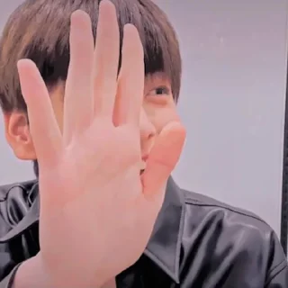 🖤 emoji soobin txt ⨾ @stickernct. Telegram sticker 10 of 42