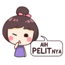 ☹ emoji Cewek Aneh Telegram sticker 12 of 40