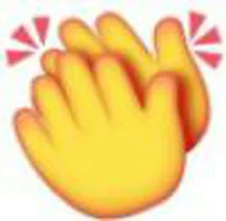 👏 emoji 抖音EMOJI Telegram sticker 18 of 120