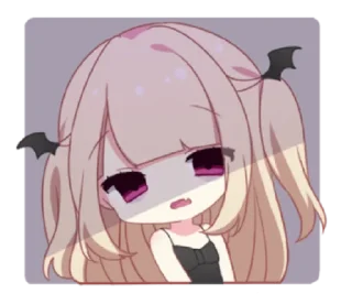 🙁 emoji Kanamerika_deathcute @bistic Telegram sticker 12 of 24
