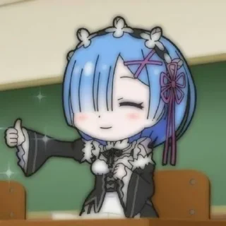 🐳 emoji ⭑ ࣪ 𔒌 Rem  ׁ ⃘໑ ֺ @cupidreams ໒꒱ʾʿ˒˓ Telegram sticker 16 of 40