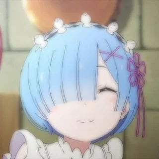 🐳 emoji ⭑ ࣪ 𔒌 Rem  ׁ ⃘໑ ֺ @cupidreams ໒꒱ʾʿ˒˓ Telegram sticker 8 of 40