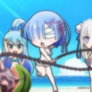 🐳 emoji ⭑ ࣪ 𔒌 Rem  ׁ ⃘໑ ֺ @cupidreams ໒꒱ʾʿ˒˓ Telegram sticker 17 of 40