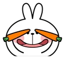 😀 emoji Spoiled Rabbit Face Telegram sticker 6 of 113