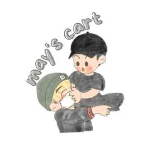 Sticker from asa's cart