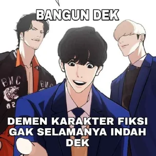 Sticker from Manhwa meme by@karinanimeh