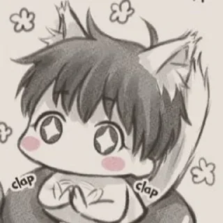 😸 emoji Kim Doknya @YooJoongghyyuk Telegram sticker 6 of 13