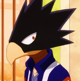🦅 emoji Tokoyami fumikage Telegram sticker 12 of 25