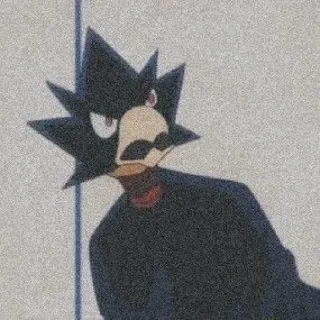 🦅 emoji Tokoyami fumikage Telegram sticker 9 of 25