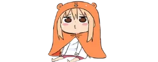 Sticker from tiny umaru @archivestix