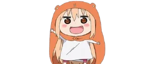 🍊 emoji tiny umaru @archivestix Telegram sticker 10 of 36