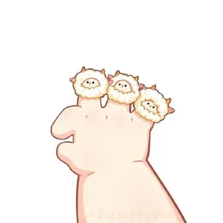 🤍 emoji xyan, jk's gf || ijin dl Telegram sticker 10 of 48