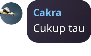 👍 emoji Cakra punya Telegram sticker 6 of 31