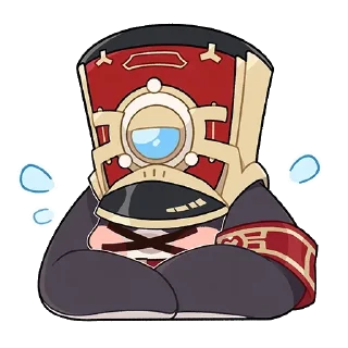 😰 emoji 崩壞 - 星穹鐵道：帕姆 Telegram sticker 13 of 33