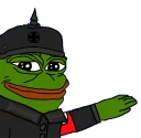 Sticker from Nazi Pepe 2.0