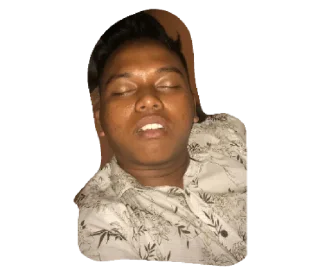 😴 emoji lollllllll wkwk @bistic Telegram sticker 1 of 8