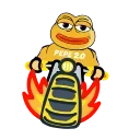 🏍 emoji Pepe 2.0 by @ArmanKendrickMegs Telegram sticker 18 of 33