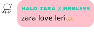 barbie punya zara sticker 4