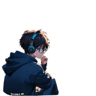 😎 emoji @its_rudra7 𐍂 𝛖 𝛛 ɤ 𝛂 🇮🇳 Telegram sticker 4 of 20