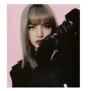 🫠 emoji Lisa Manoban Telegram sticker 7 of 13