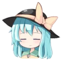 😞 emoji Komeiji Koishi Telegram sticker 21 of 21