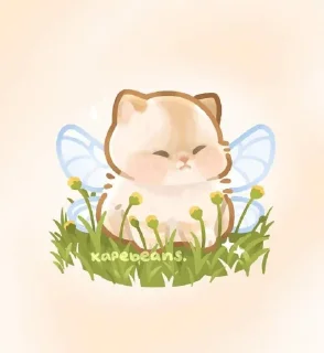 🧚 emoji Cutie Cat- Miyamura Telegram sticker 18 of 68