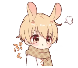 😠 emoji rabbit boy Telegram sticker 16 of 25