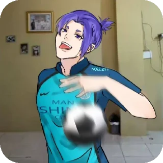 👄 emoji barudak bluelock pacar @flOowerlyz 👻 Telegram sticker 16 of 28