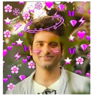 😇 emoji @StickersWorld_Offl Crush Stickers Telegram sticker 8 of 23