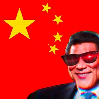 🇨🇳 emoji Schizo Chinaposting Telegram sticker 8 of 48