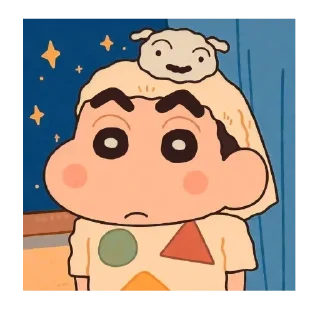 😕 emoji shinchan nya kaell Telegram sticker 20 of 120