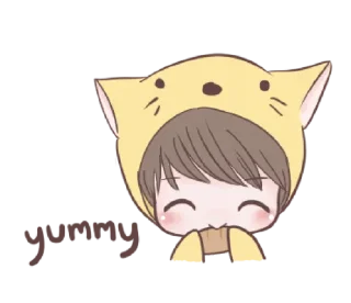 👶 emoji ⋆ I’m Yours Eng Ver ࿈ @petiteyeux ♡% Telegram sticker 9 of 40