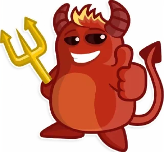 ☺️ emoji No systemd systems — *BSD projects Telegram sticker 1 of 54