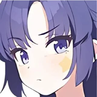 🤨 emoji Arona's Hideout Live Reaction Telegram sticker 9 of 120