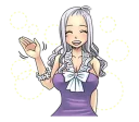 👋 emoji Fairy Tail Telegram sticker 14 of 40
