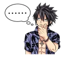 😐 emoji Fairy Tail Telegram sticker 5 of 40