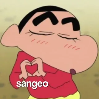 🖤 emoji crayon sinchan Telegram sticker 14 of 31