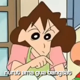 😠 emoji crayon sinchan Telegram sticker 11 of 31