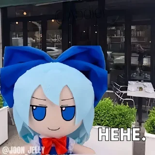 🫧 emoji FUMO TALKS..... @Anime_Sticker_noob Telegram sticker 7 of 80