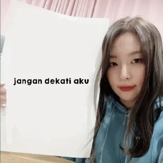 😼 emoji seulgi mager ngetik - @PIYYARRYJIN Telegram sticker 12 of 48
