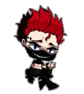 🥷 emoji Zora Ideale` @ブラッククローバー Telegram sticker 16 of 87