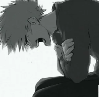 😢 emoji Bakugou katsuki Telegram sticker 13 of 93