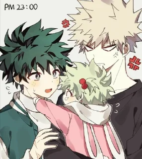 🥰 emoji Bakugou katsuki Telegram sticker 16 of 93