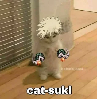 😃 emoji Bakugou katsuki Telegram sticker 6 of 93