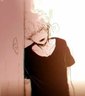 🥵 emoji Bakugou katsuki Telegram sticker 8 of 93